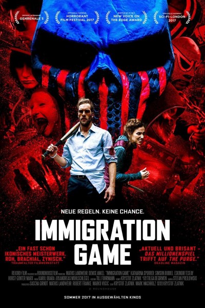 Caratula, cartel, poster o portada de Immigration Game