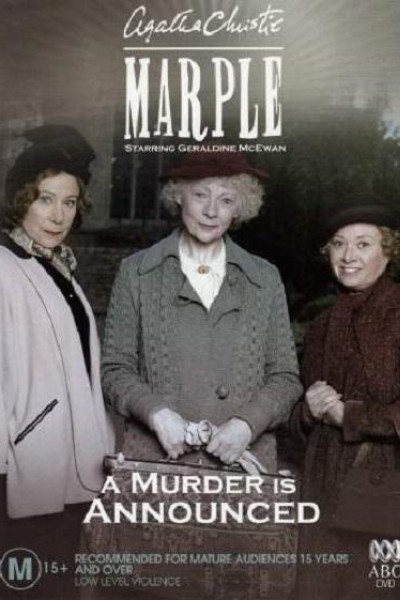 Caratula, cartel, poster o portada de Miss Marple: Se anuncia un asesinato