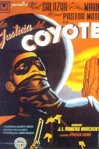 Caratula, cartel, poster o portada de La justicia del Coyote