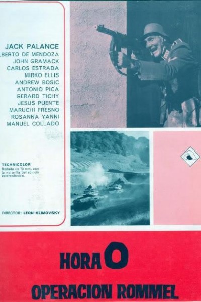 Caratula, cartel, poster o portada de Hora cero: Operación Rommel
