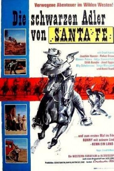 Caratula, cartel, poster o portada de Las águilas negras de Santa Fe