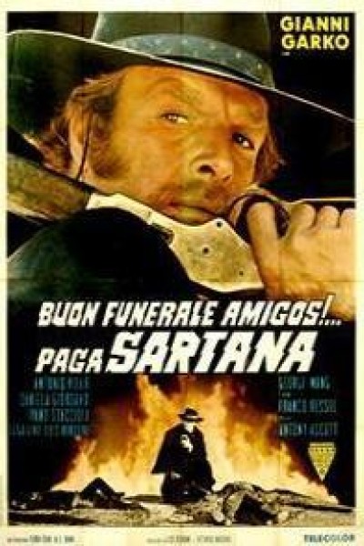 Caratula, cartel, poster o portada de Buen funeral, amigos... paga Sartana