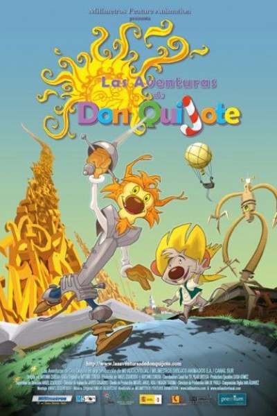 Caratula, cartel, poster o portada de Las aventuras de Don Quijote
