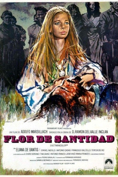 Cubierta de Flor de santidad