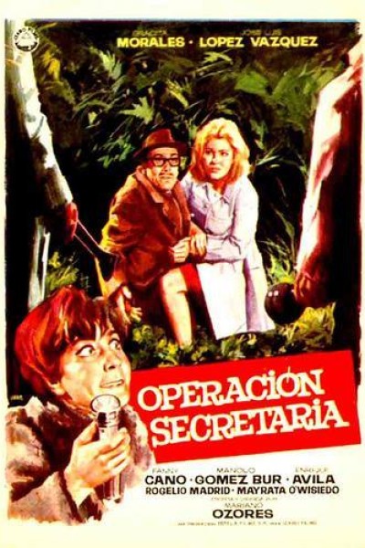 Caratula, cartel, poster o portada de Operación Secretaria