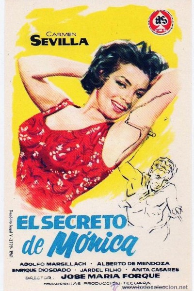 Caratula, cartel, poster o portada de El secreto de Mónica