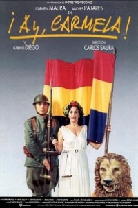 Caratula, cartel, poster o portada de ¡Ay, Carmela!
