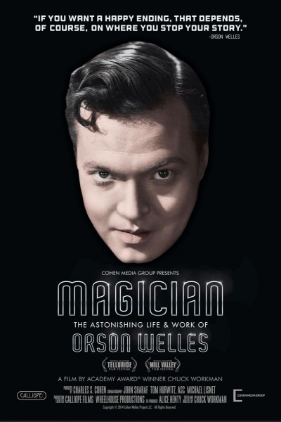 Caratula, cartel, poster o portada de Orson Welles, el genio creador