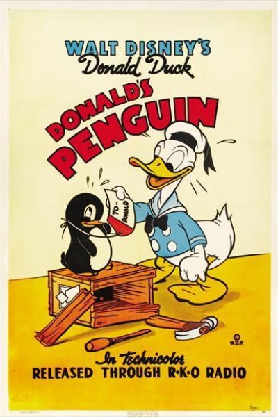 Caratula, cartel, poster o portada de El pato Donald: El pingüino de Donald