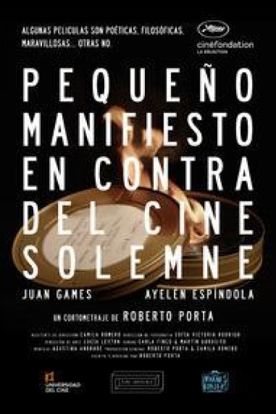 Caratula, cartel, poster o portada de Pequeño manifiesto en contra del cine solemne