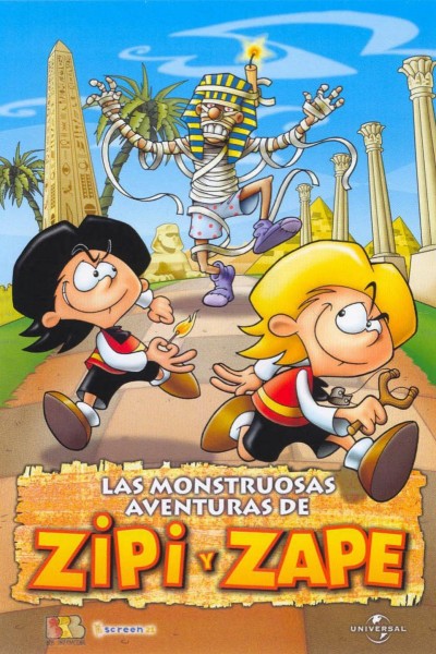 Cubierta de Las monstruosas aventuras de Zipi y Zape