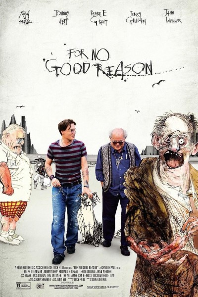 Caratula, cartel, poster o portada de For No Good Reason. Retrato de Ralph Steadman
