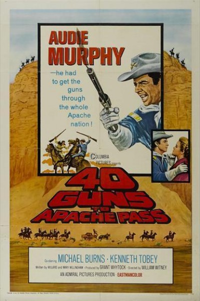 Caratula, cartel, poster o portada de 40 rifles en el paso Apache
