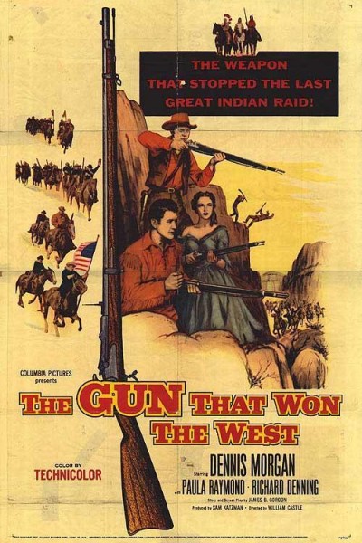 Caratula, cartel, poster o portada de El rifle que conquistó el Oeste