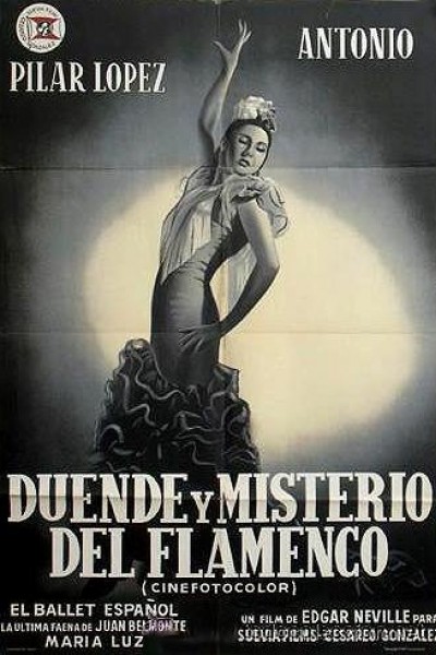 Caratula, cartel, poster o portada de Duende y misterio del flamenco