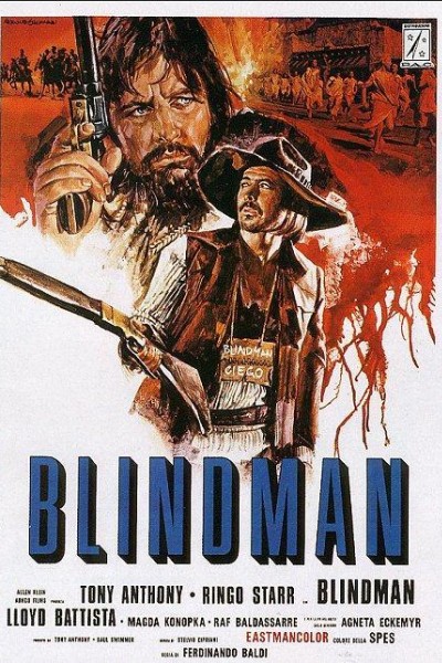 Caratula, cartel, poster o portada de El justiciero ciego (Blindman)