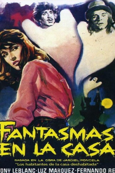 Caratula, cartel, poster o portada de Fantasmas en la casa