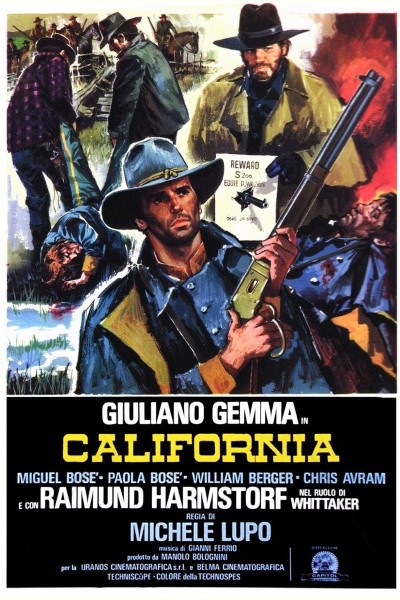 Caratula, cartel, poster o portada de California