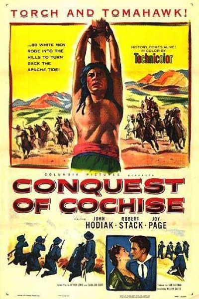 Caratula, cartel, poster o portada de La conquista de Cochise
