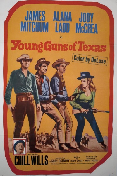 Caratula, cartel, poster o portada de Jóvenes pistoleros de Texas