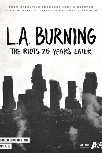 Caratula, cartel, poster o portada de L.A. Burning: The Riots 25 Years Later