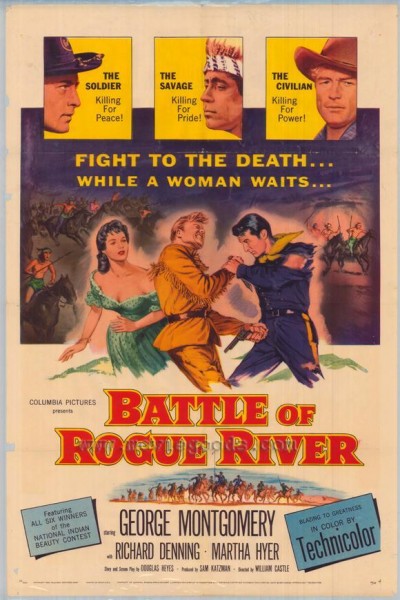 Caratula, cartel, poster o portada de La batalla de Rogue River