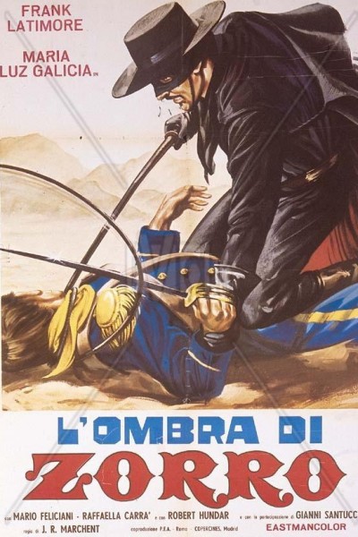 Caratula, cartel, poster o portada de Cabalgando hacia la muerte (El Zorro)