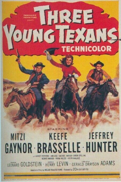 Caratula, cartel, poster o portada de Tres jóvenes de Texas