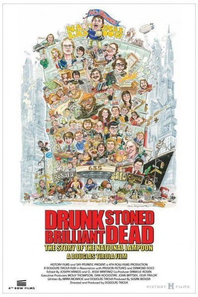 Caratula, cartel, poster o portada de Drunk Stoned Brilliant Dead: The Story of the National Lampoon