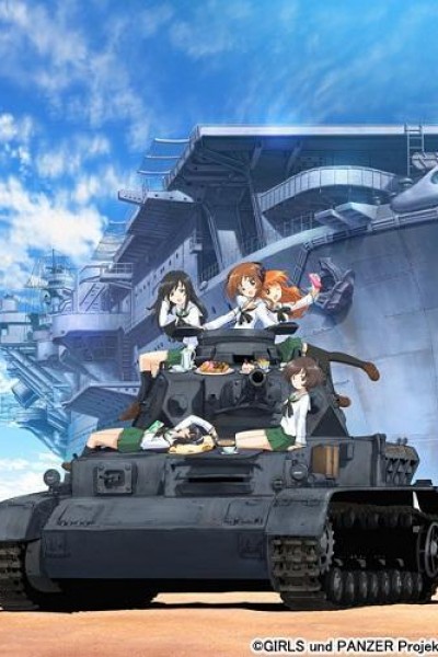 Caratula, cartel, poster o portada de Girls und Panzer