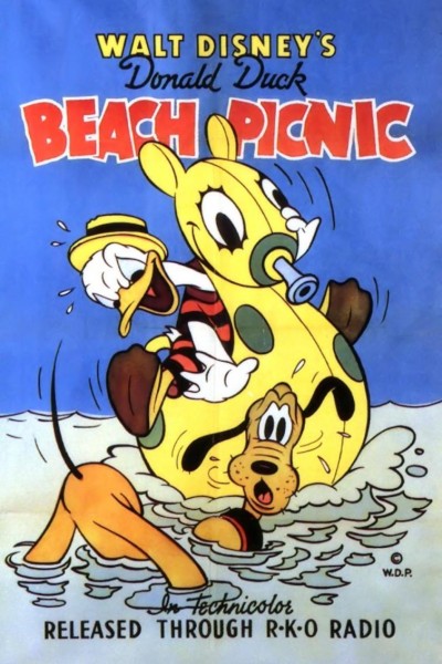 Caratula, cartel, poster o portada de Pato Donald: Picnic en la playa