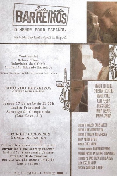 Caratula, cartel, poster o portada de Eduardo Barreiros, el Henry Ford español