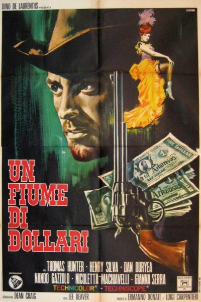 Caratula, cartel, poster o portada de Un río de dólares