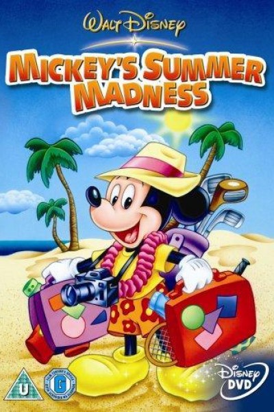 Cubierta de El verano loco de Mickey
