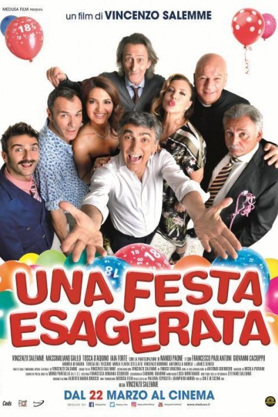 Caratula, cartel, poster o portada de Una festa esagerata