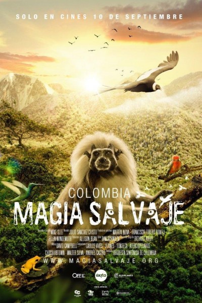 Caratula, cartel, poster o portada de Colombia magia salvaje