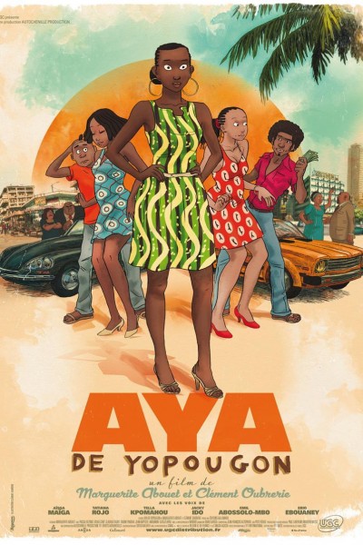 Caratula, cartel, poster o portada de Aya de Yopougon