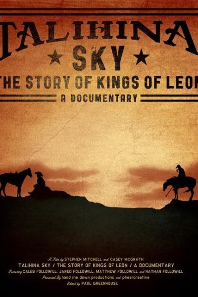 Caratula, cartel, poster o portada de Talihina Sky: La historia de Kings of Leon