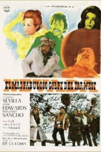 Caratula, cartel, poster o portada de El más fabuloso golpe del Far-West