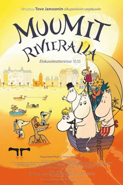 Caratula, cartel, poster o portada de Moomins on the Riviera