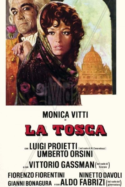 Caratula, cartel, poster o portada de Tosca