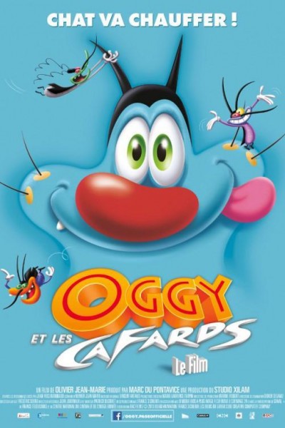 Caratula, cartel, poster o portada de Oggy y las cucarachas