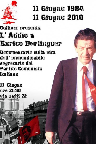 Cubierta de L\'addio a Enrico Berlinguer