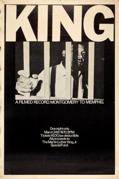 Caratula, cartel, poster o portada de King: A Filmed Record... Montgomery to Memphis