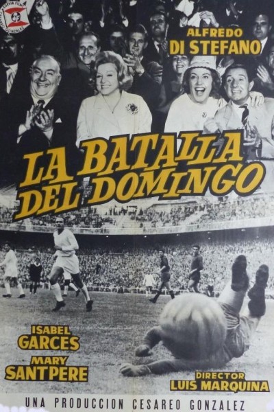 Caratula, cartel, poster o portada de La batalla del domingo