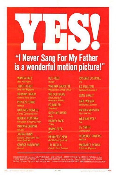 Caratula, cartel, poster o portada de Nunca canté para mi padre