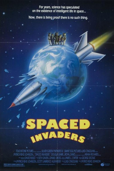 Caratula, cartel, poster o portada de Locos invasores del espacio