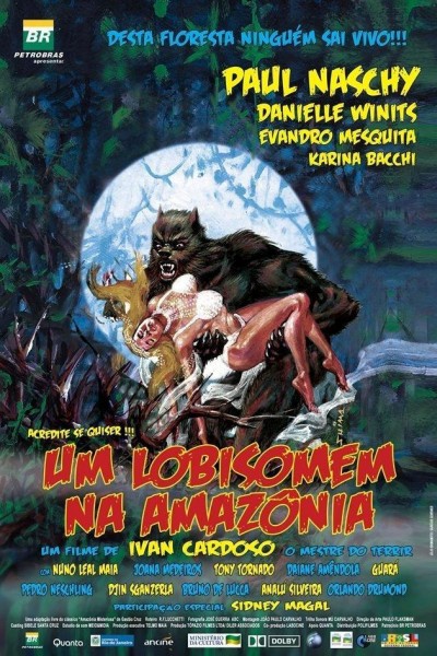 Caratula, cartel, poster o portada de Um Lobisomem na Amazônia