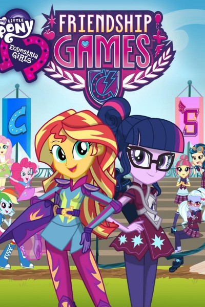 Caratula, cartel, poster o portada de My Little Pony: Equestria Girls - Friendship Games