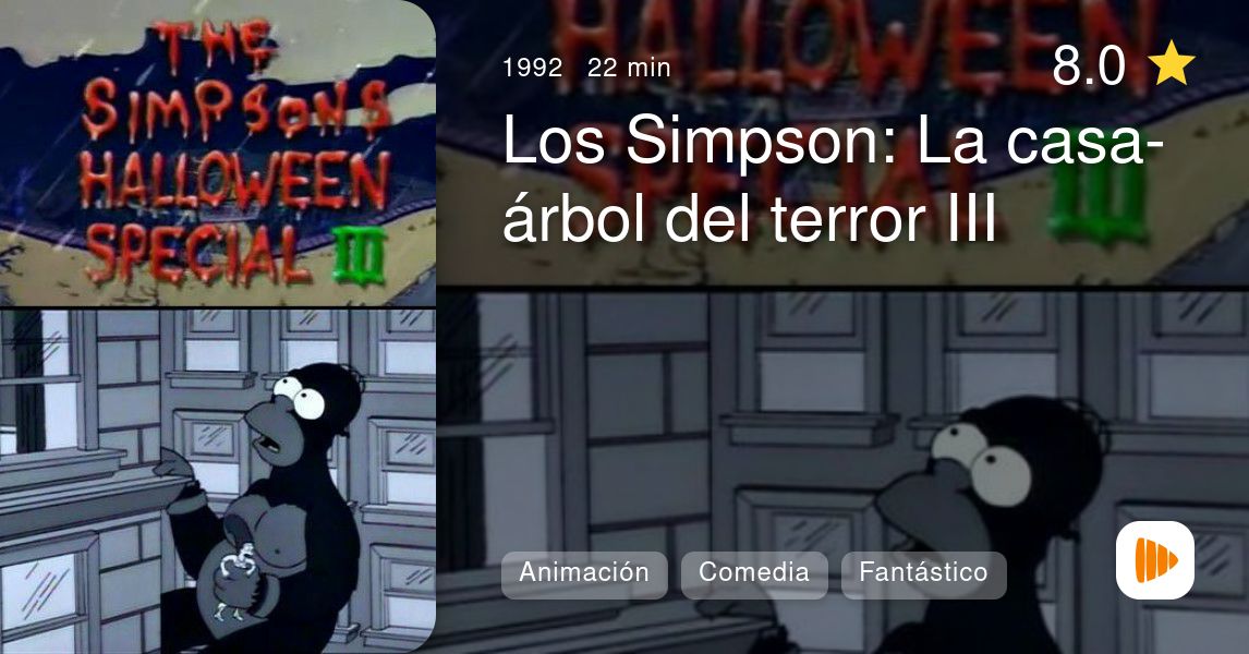 Los Simpson La casa árbol del terror III PlayMax